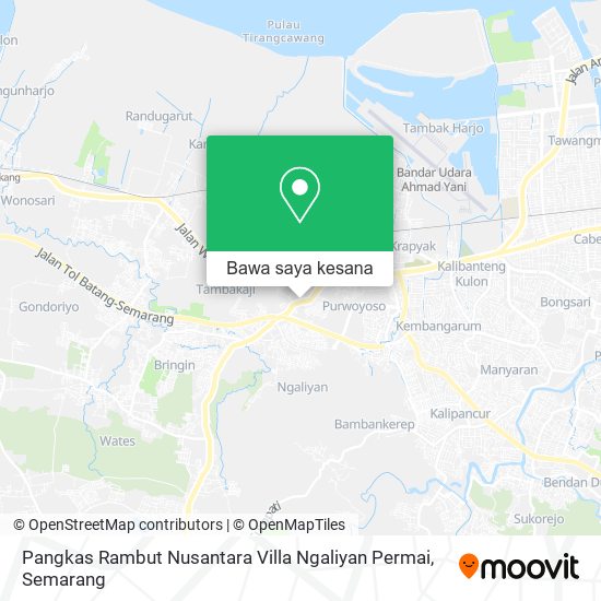 Peta Pangkas Rambut Nusantara Villa Ngaliyan Permai