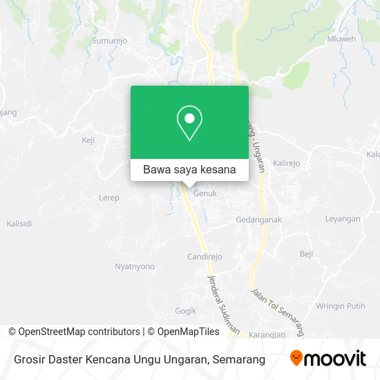 Peta Grosir Daster Kencana Ungu Ungaran