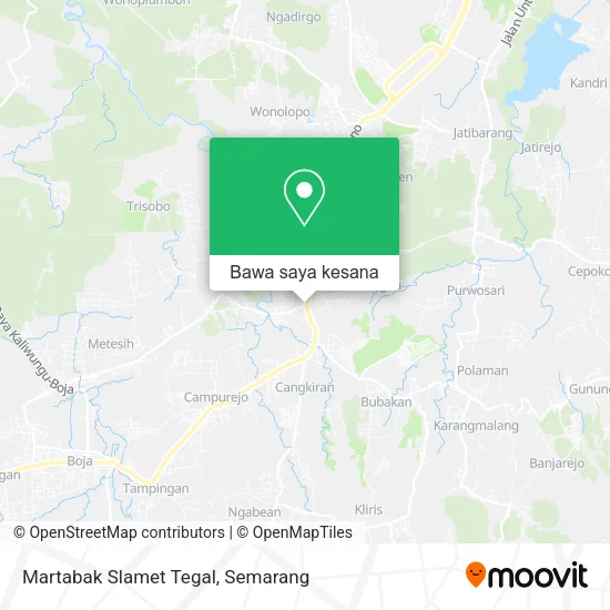 Peta Martabak Slamet Tegal