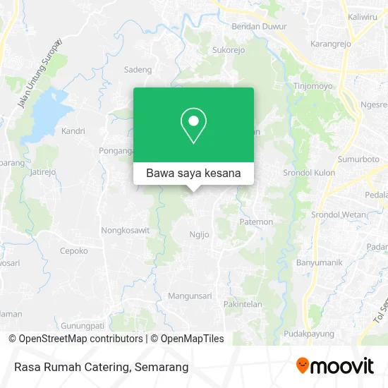 Peta Rasa Rumah Catering