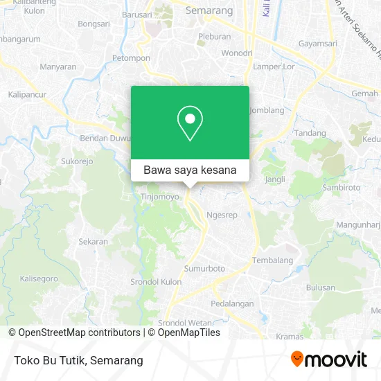Peta Toko Bu Tutik