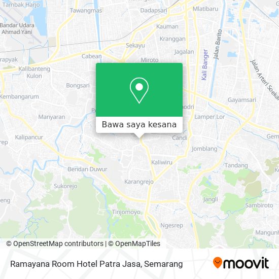 Peta Ramayana Room Hotel Patra Jasa