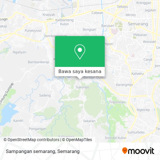 Peta Sampangan semarang