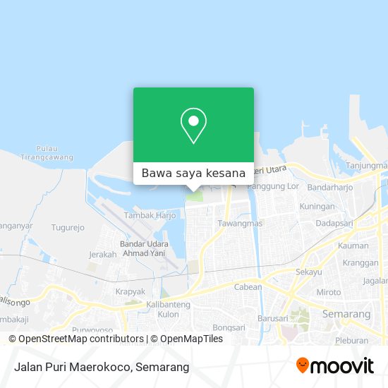 Peta Jalan Puri Maerokoco