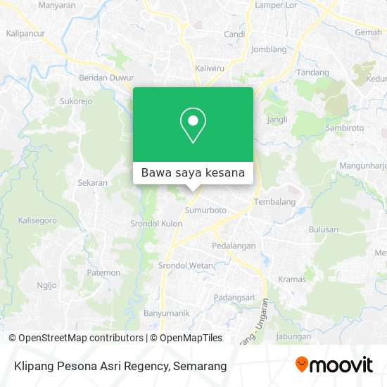 Peta Klipang Pesona Asri Regency
