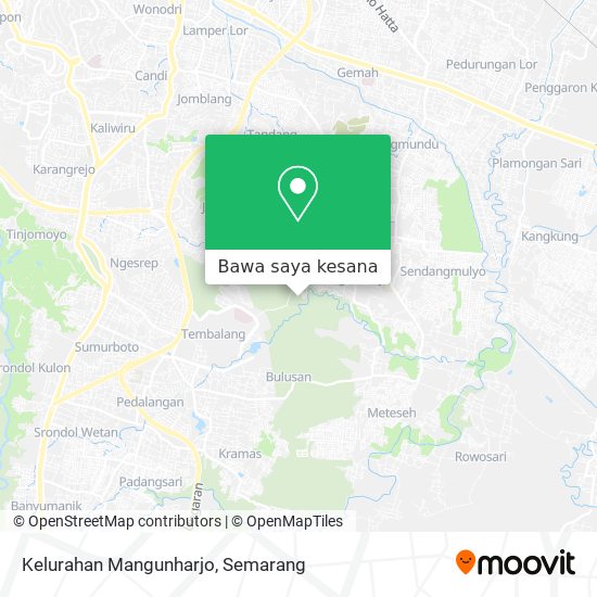 Peta Kelurahan Mangunharjo