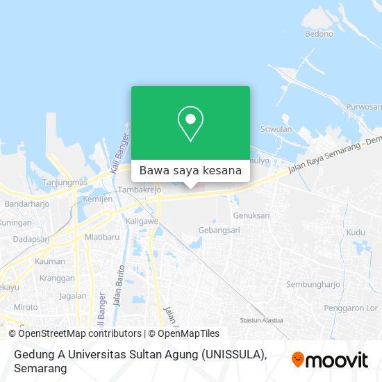 Peta Gedung A Universitas Sultan Agung (UNISSULA)