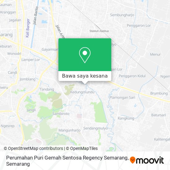 Peta Perumahan Puri Gemah Sentosa Regency Semarang