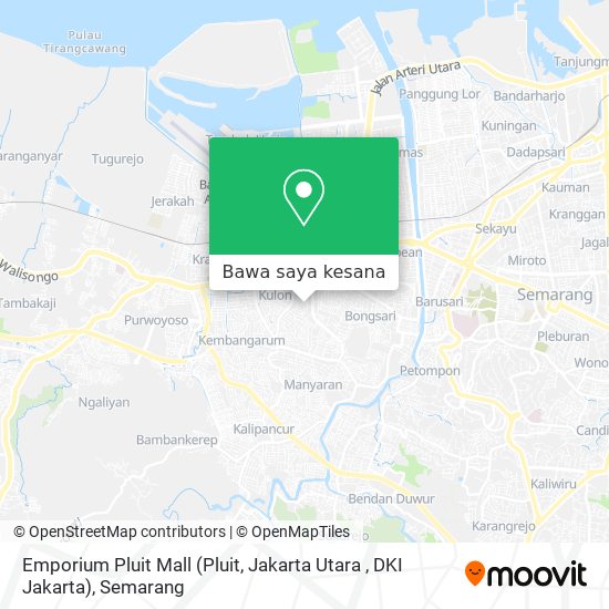 Peta Emporium Pluit Mall (Pluit, Jakarta Utara , DKI Jakarta)