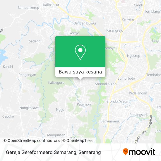 Peta Gereja Gereformeerd Semarang