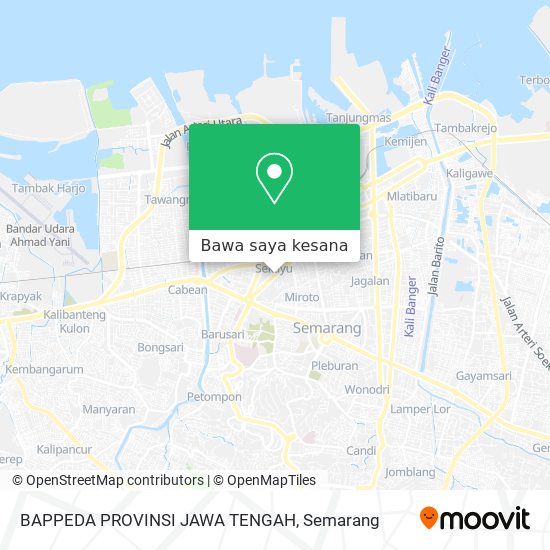Peta BAPPEDA PROVINSI JAWA TENGAH