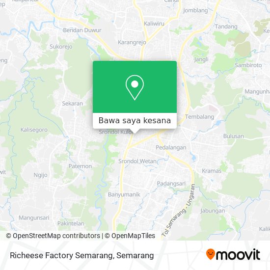 Peta Richeese Factory Semarang
