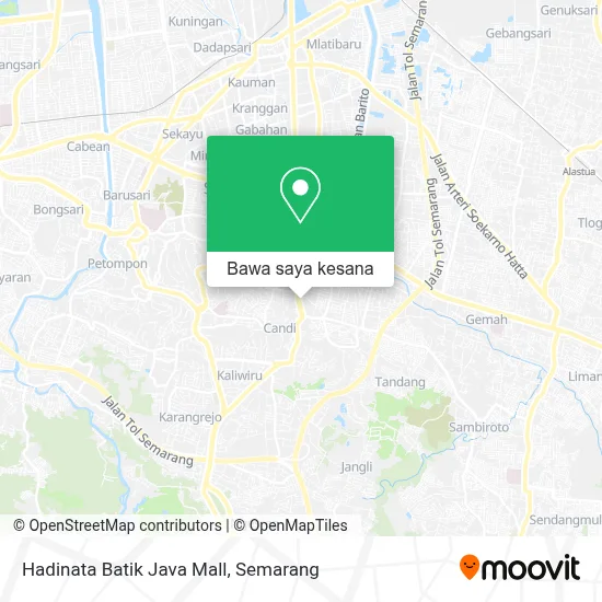 Peta Hadinata Batik Java Mall