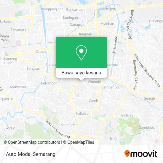 Peta Auto Moda