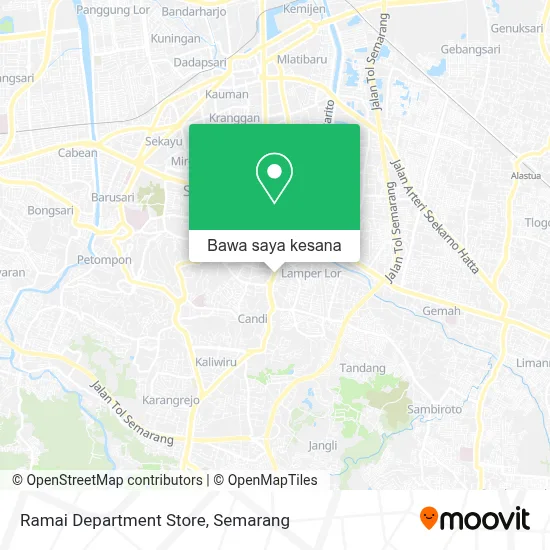 Peta Ramai Department Store