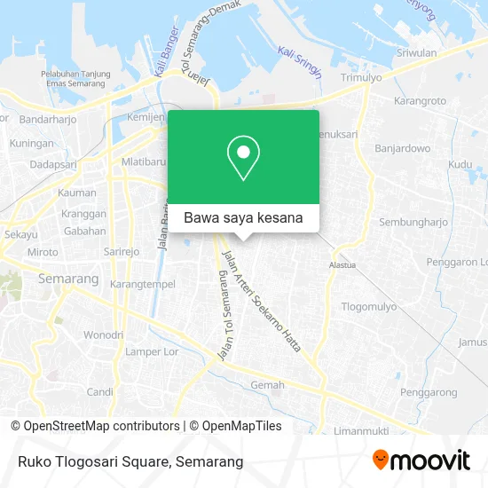Peta Ruko Tlogosari Square