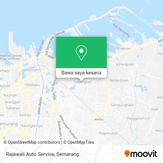 Peta Rajawali Auto Service