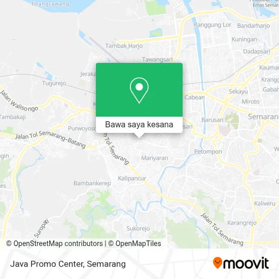 Peta Java Promo Center