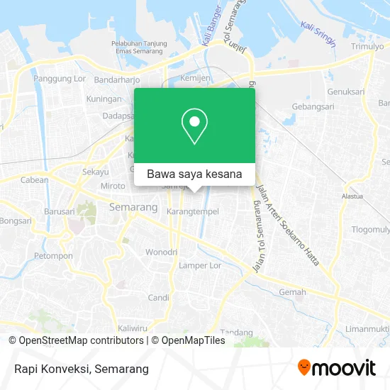 Peta Rapi Konveksi