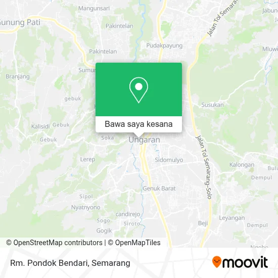 Peta Rm. Pondok Bendari