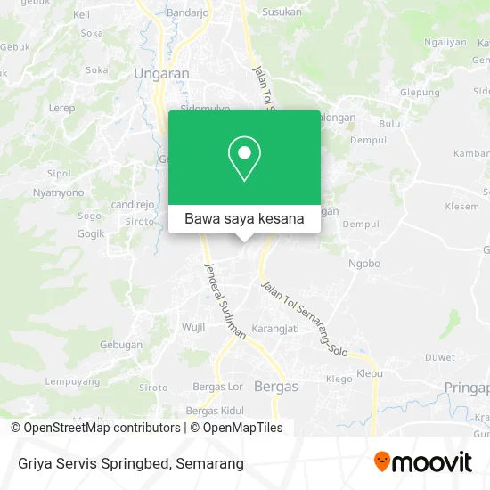 Peta Griya Servis Springbed