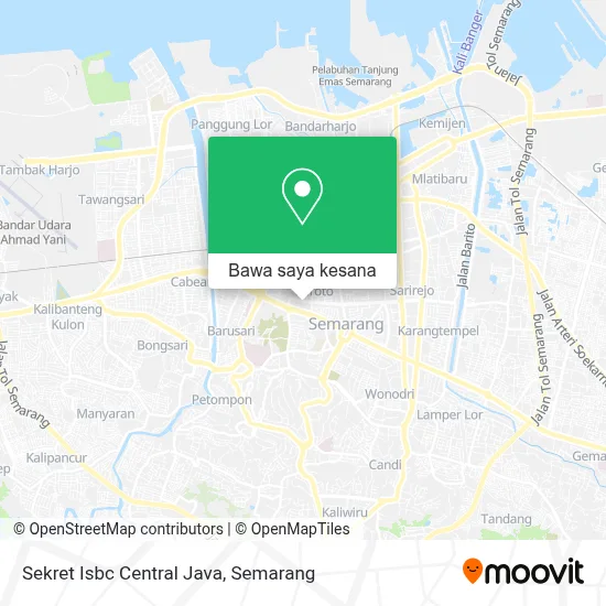 Peta Sekret Isbc Central Java
