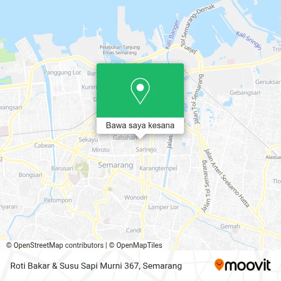 Peta Roti Bakar & Susu Sapi Murni 367