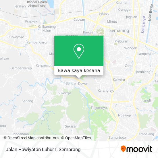 Peta Jalan Pawiyatan Luhur I