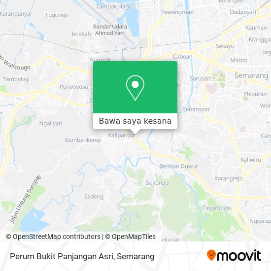 Peta Perum Bukit Panjangan Asri