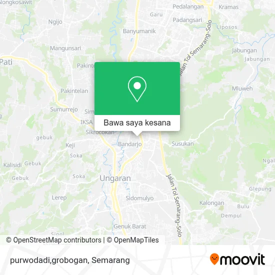 Cara ke purwodadi,grobogan di Semarang menggunakan bis?