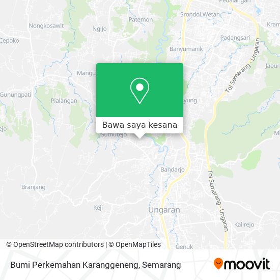 Peta Bumi Perkemahan Karanggeneng