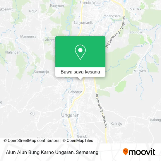 Peta Alun Alun Bung Karno Ungaran