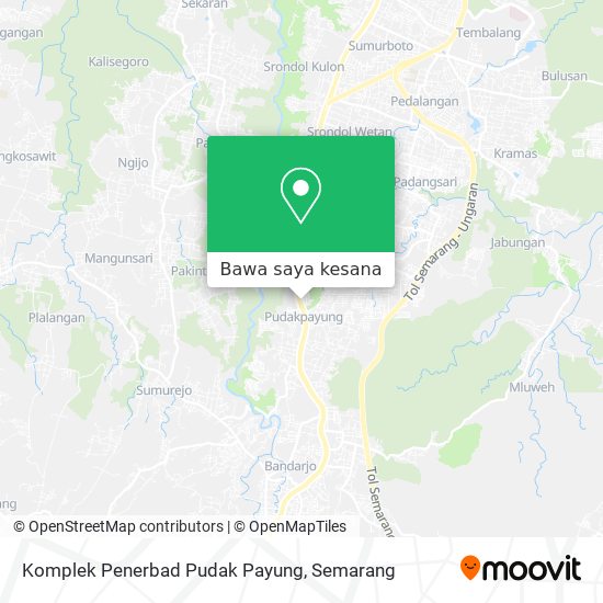 Peta Komplek Penerbad Pudak Payung