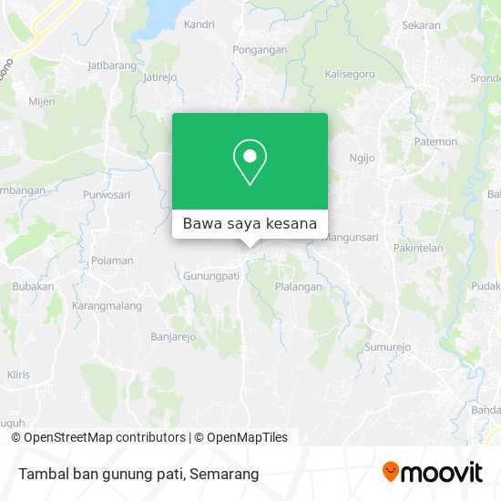 Peta Tambal ban gunung pati