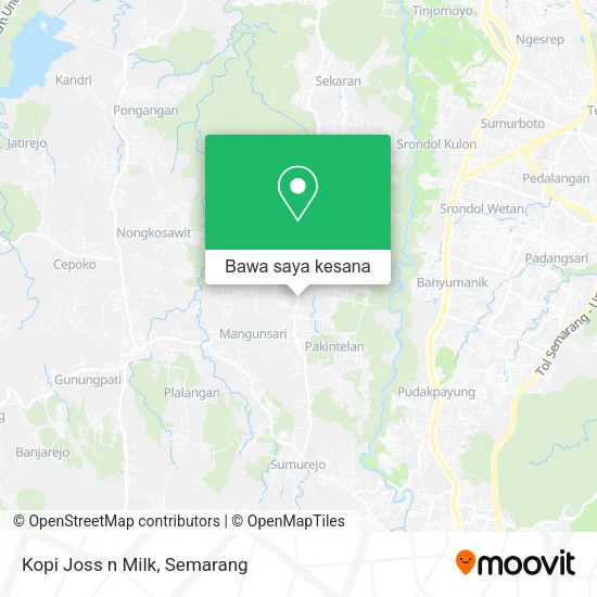Peta Kopi Joss n Milk