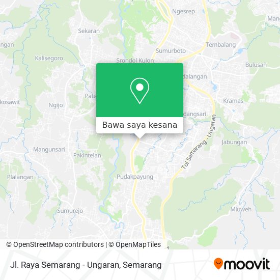 Peta Jl. Raya Semarang - Ungaran