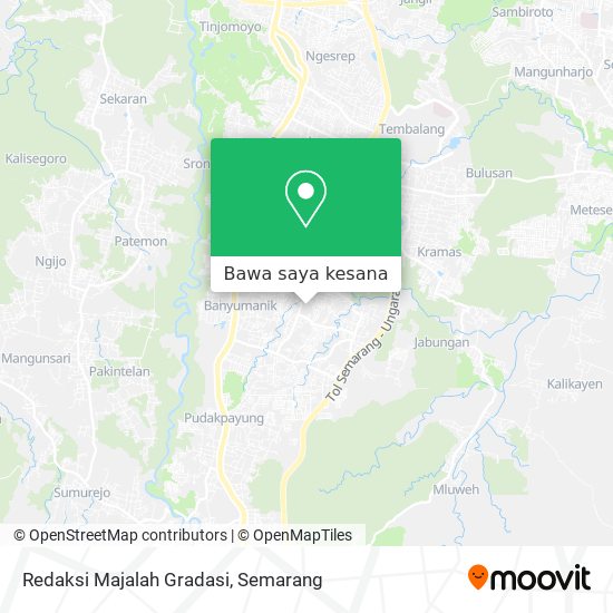 Peta Redaksi Majalah Gradasi