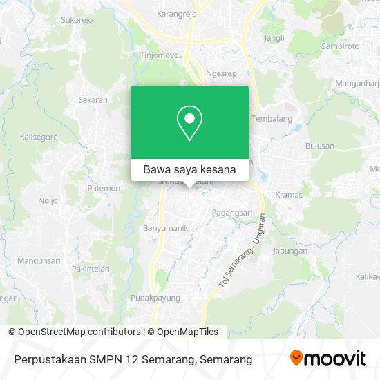 Peta Perpustakaan SMPN 12 Semarang