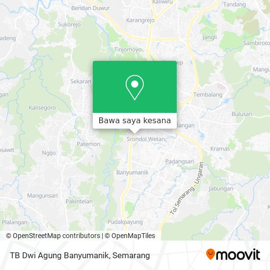 Peta TB Dwi Agung Banyumanik