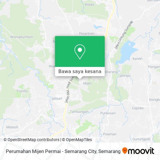 Peta Perumahan Mijen Permai - Semarang City
