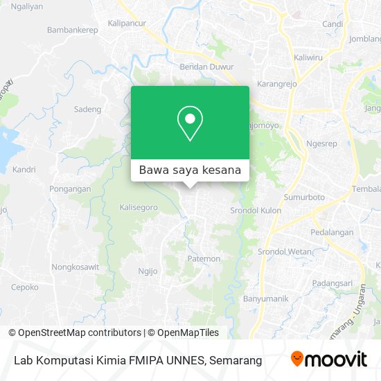 Peta Lab Komputasi Kimia FMIPA UNNES