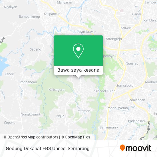 Peta Gedung Dekanat FBS Unnes