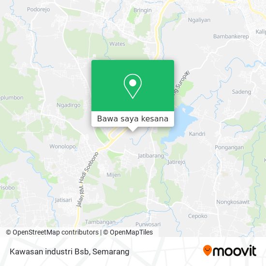 Peta Kawasan industri Bsb