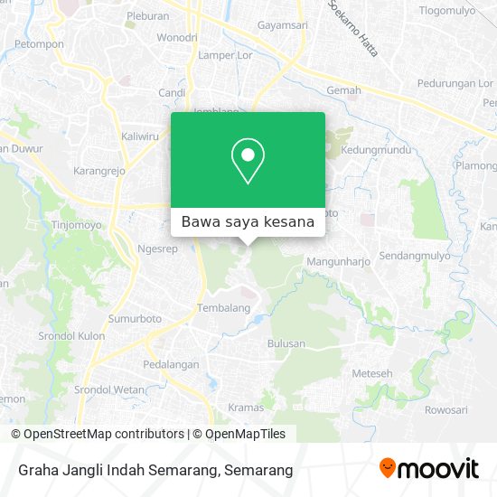 Peta Graha Jangli Indah Semarang