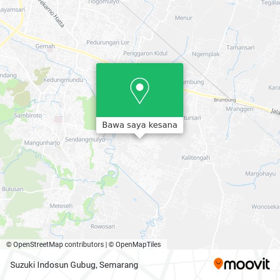 Peta Suzuki Indosun Gubug
