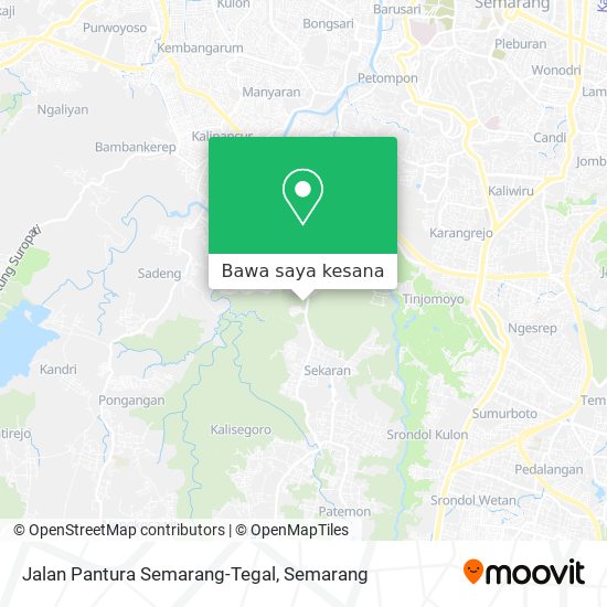 Peta Jalan Pantura Semarang-Tegal