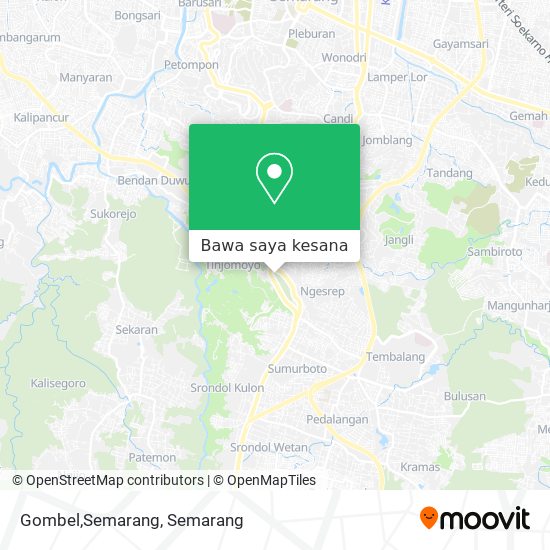 Peta Gombel,Semarang