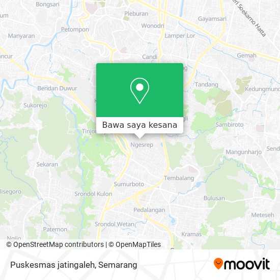Peta Puskesmas jatingaleh