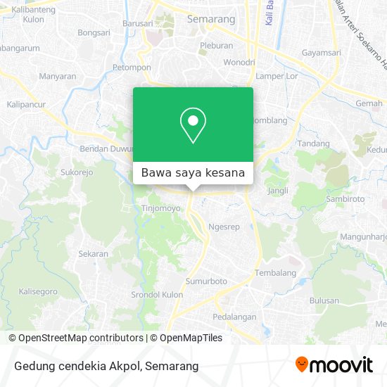 Peta Gedung cendekia Akpol