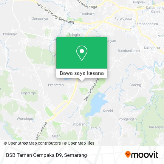 Peta BSB Taman Cempaka D9